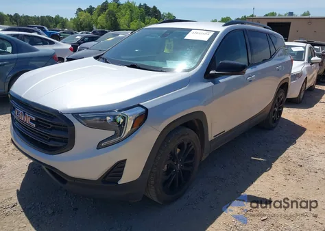 2021 GMC Terrain Awd Sle из США, поврежденный, VIN 3GKALTEV3ML319035